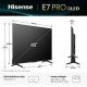 Hisense Smart Τηλεόραση 43" 4K UHD QLED E7Q Pro HDR (2025) 43E7Q PRO